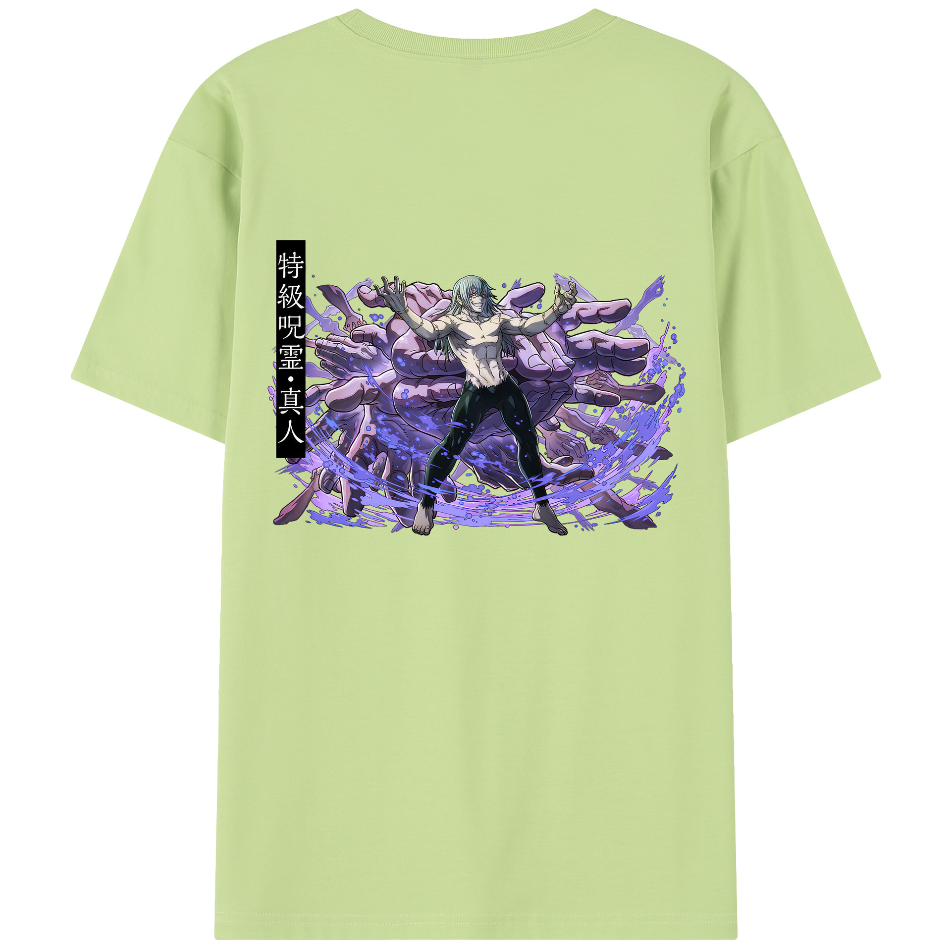 （画像用） 呪術廻戦 Jujutsu Kaisen 綿100％半袖Tシャツ（背面プリント）